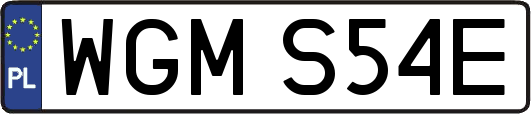 WGMS54E