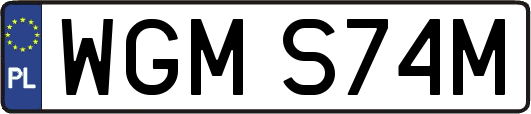 WGMS74M