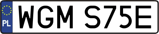 WGMS75E