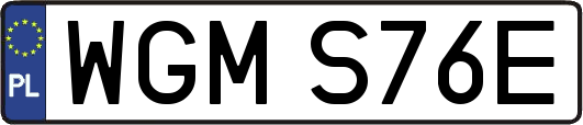 WGMS76E