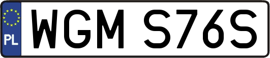 WGMS76S