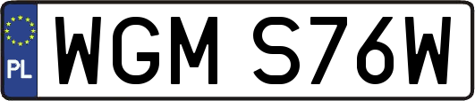 WGMS76W