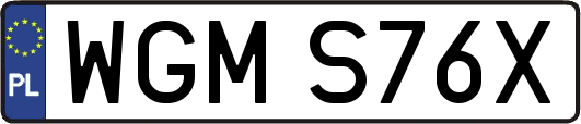 WGMS76X
