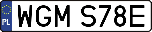 WGMS78E