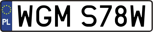 WGMS78W