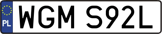 WGMS92L