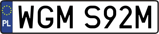 WGMS92M