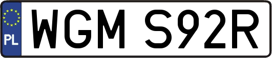 WGMS92R