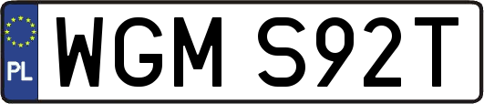 WGMS92T