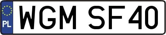 WGMSF40