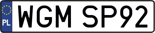 WGMSP92