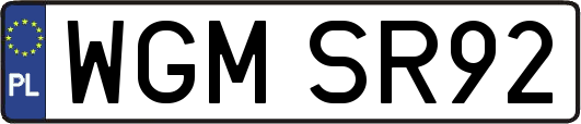 WGMSR92