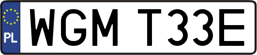 WGMT33E
