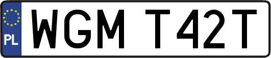 WGMT42T