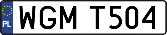 WGMT504