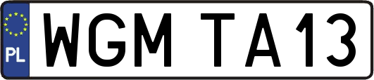 WGMTA13