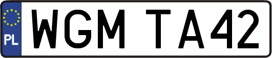 WGMTA42