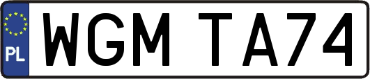WGMTA74