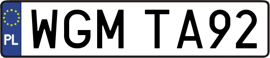 WGMTA92