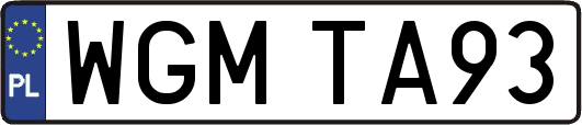 WGMTA93