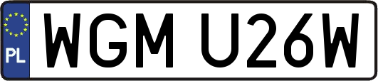WGMU26W