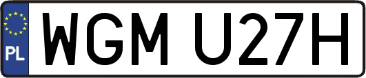 WGMU27H