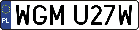 WGMU27W