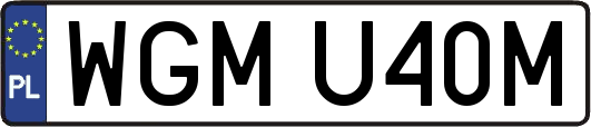 WGMU40M