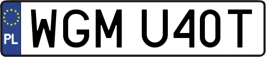 WGMU40T