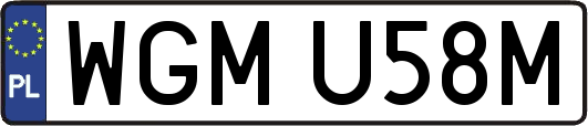 WGMU58M