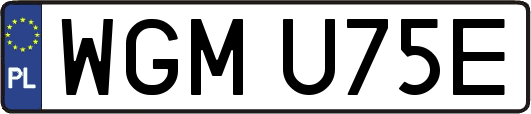 WGMU75E