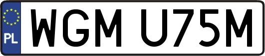 WGMU75M