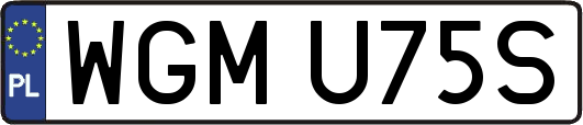 WGMU75S