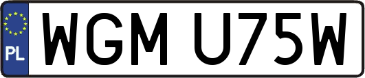 WGMU75W