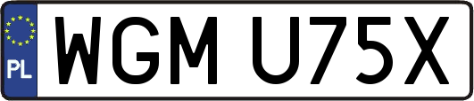 WGMU75X