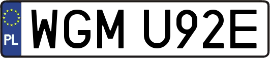 WGMU92E