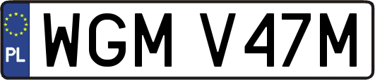 WGMV47M