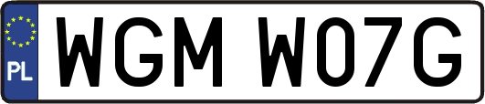 WGMW07G