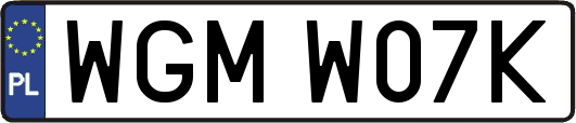 WGMW07K