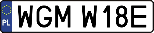 WGMW18E