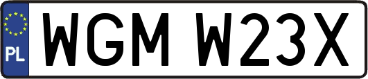 WGMW23X