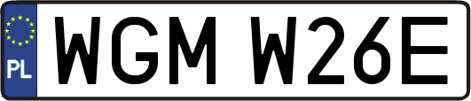 WGMW26E