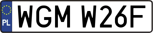 WGMW26F