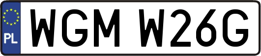 WGMW26G