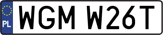 WGMW26T