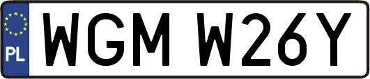WGMW26Y