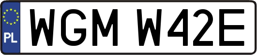 WGMW42E