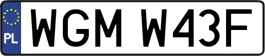 WGMW43F