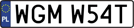 WGMW54T