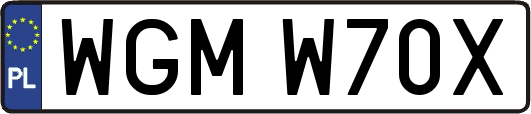 WGMW70X